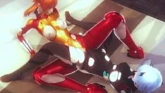 Play Put on that street childu, sputterji! (asuka shikinami and rei q ayanami qualification sweetness get laid in hot tribade sex)