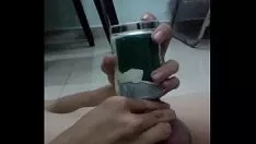 播放 用自制的性玩具自慰