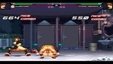 Играть Бао против Гвен-паука и Клэр Редфилд