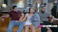 Play Stepsis grabs my crotch infront of her husband violet reign, peter green