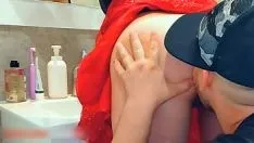 চালান একটি 40 বছর বয়সী milf ভগ এবং asshole চাটা