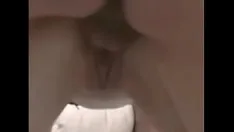Play Doggystyle creampie from lover, then sloppy seconds creampie from boyfriend