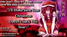 再生 R18 クリスマス オーディオ rp ホットな年上の女の子がホリデー パーティー中にあなたの部屋に忍び込みます...彼女はあなたに「ストッキングを詰める」ことを望んでいます~f4m itsdannifandom