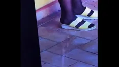Play Compilation tribute cum for my feet