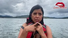 চালান প্রদর্শনীবাদ - লিনা হেনাও পাশের একটি কায়কের মধ্যে হস্তমৈথুন করে যখন কাছাকাছি পর্যটকরা থাকে - দুষ্টু মেয়েদের দেখতে পছন্দ করে এমন কিঙ্কিদের জন্য দৃশ্যবাদ
