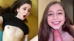 تشغيل زميل الحجرة في الكلية المتعرجة يستسلم للإغراء: جلسة خشنة للحلق العميق