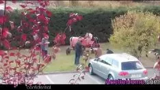 Reproducir Sexo por webcam y mirón a una pareja francesa no profesional